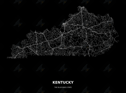Complete US Road Map Collection — All 50 States | SVG + PNG Wall Art Bundle - Image 1